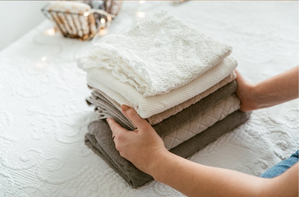 Fresh linens, kept in order